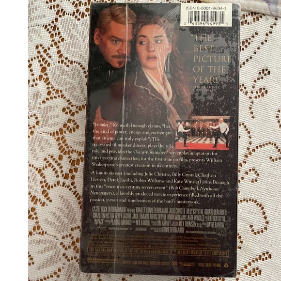 Hamlet 1996 VHS NEW Sealed A Kenneth Branagh Film William Shakespeare’s 2 Video - Picture 5 of 5